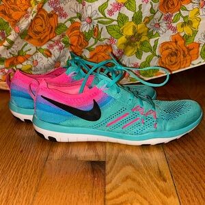 Jade & Pink Nike sneakers